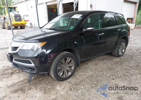 2010 Acura Mdx Advance Package из США, поврежденный, VIN 2HNYD2H55AH520950